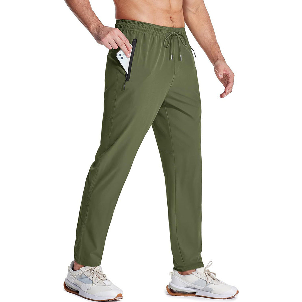 Pantalon Sport Homme Basketball Running Taille Élastique