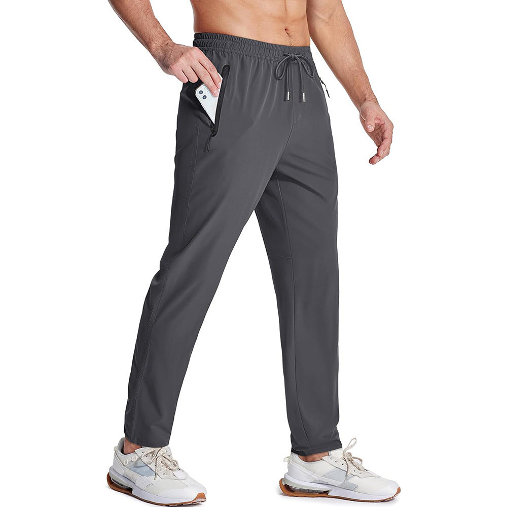 Pantalon Sport Homme Basketball Running Taille Élastique