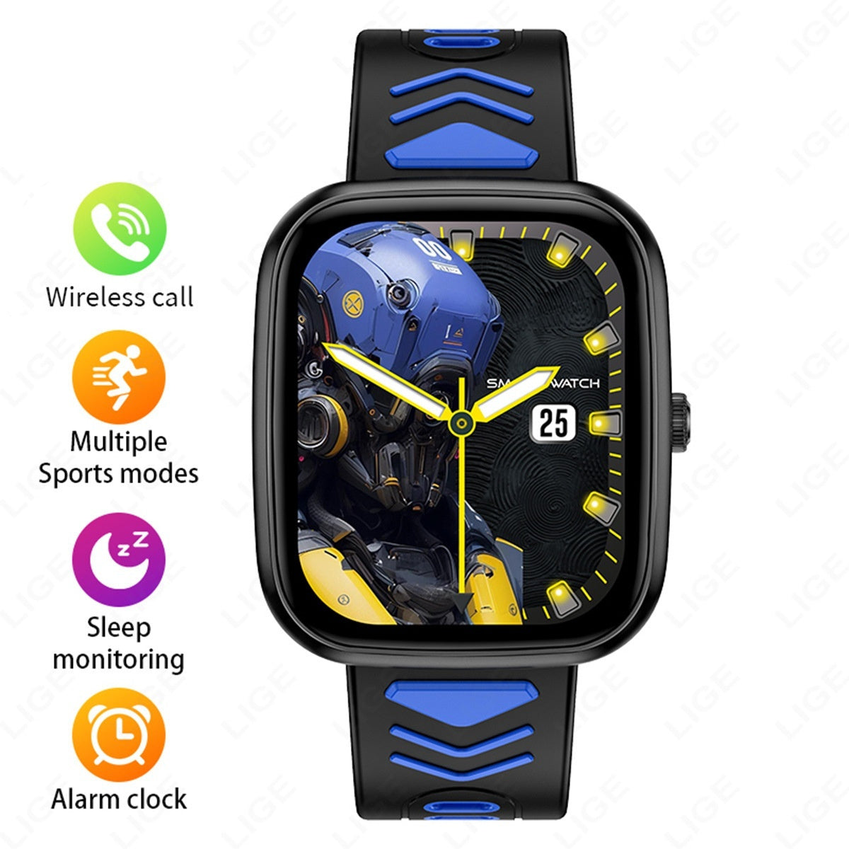 Kids Smartwatch with Bluetooth Calling - Sleep Detection and Activity Tracking