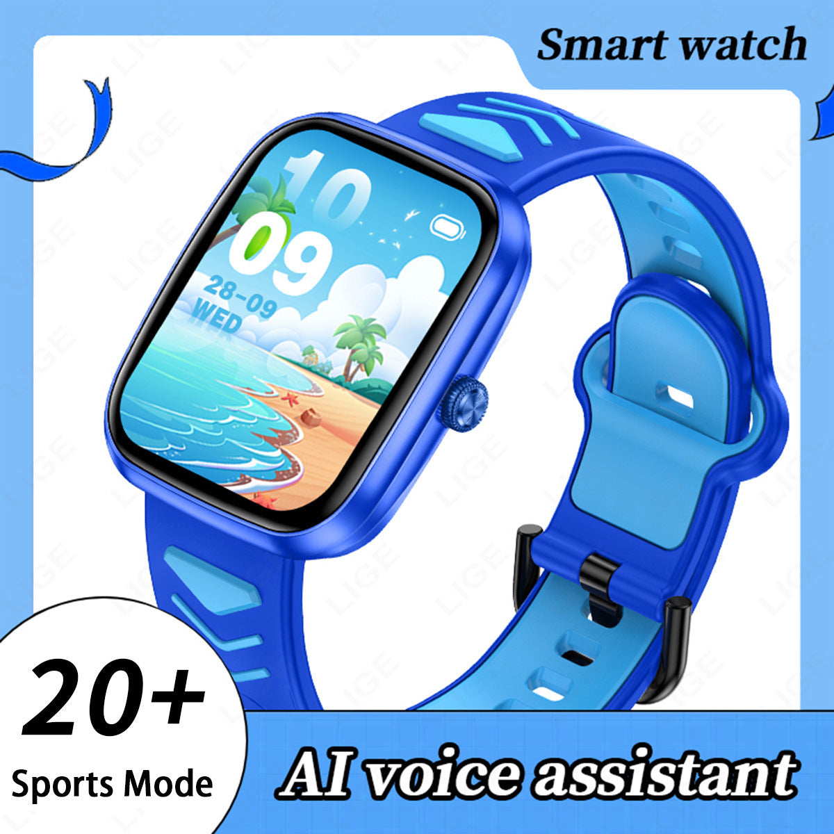 Kids Smartwatch with Bluetooth Calling - Sleep Detection and Activity Tracking