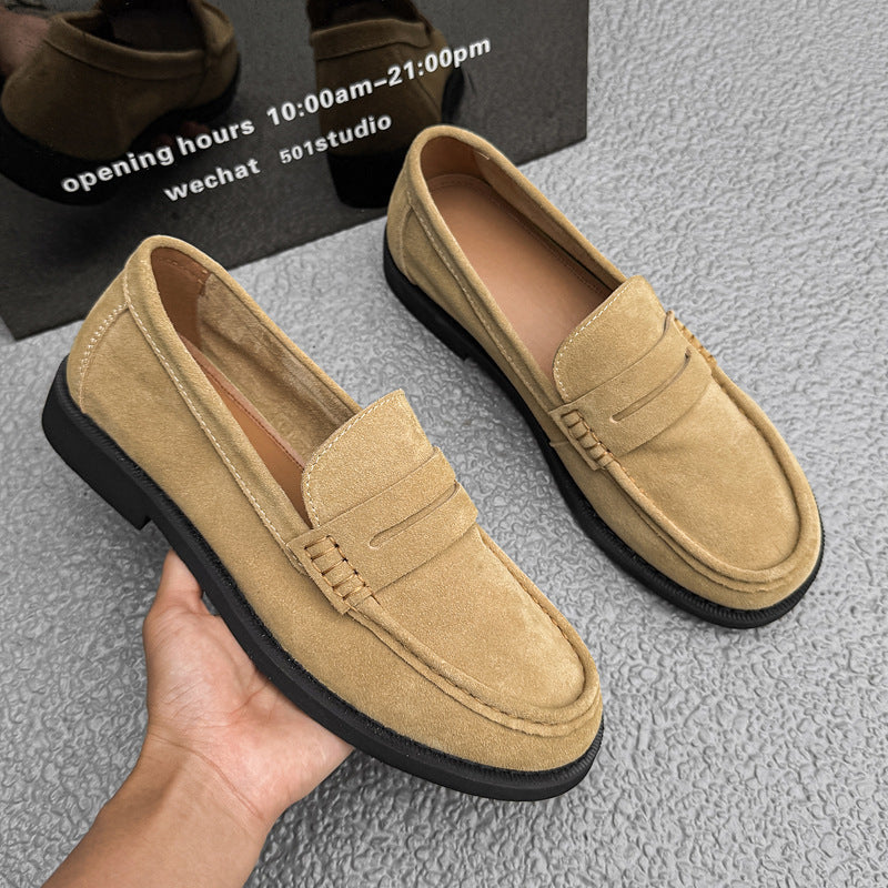 Chaussures Slip-On Homme Rétro - Mocassins Business Casual Polyvalents Élégants