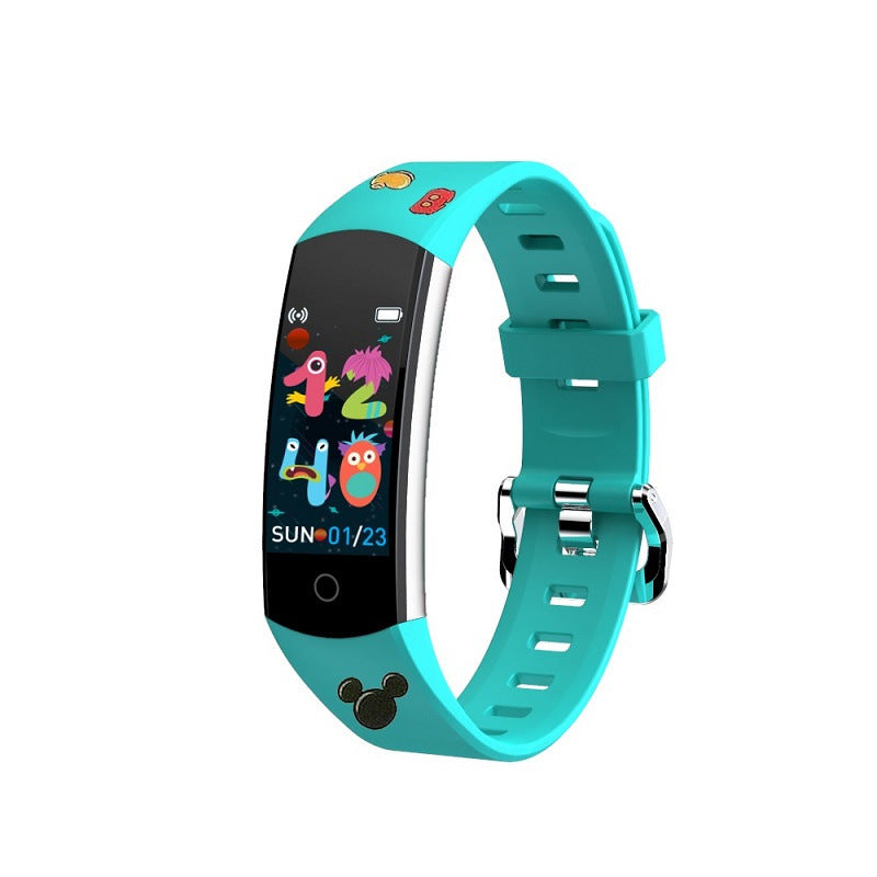 Kids Smart Bracelet - Heart Rate and Oxygen Monitor with Pedometer for Sports