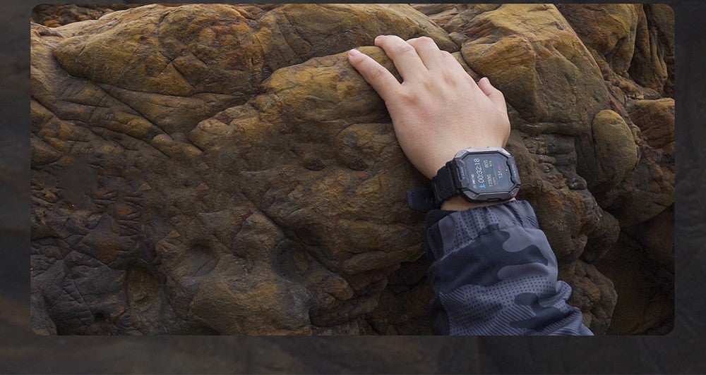 Outdoor Waterproof Smartwatch 5ATM IP69K - Bluetooth Sport