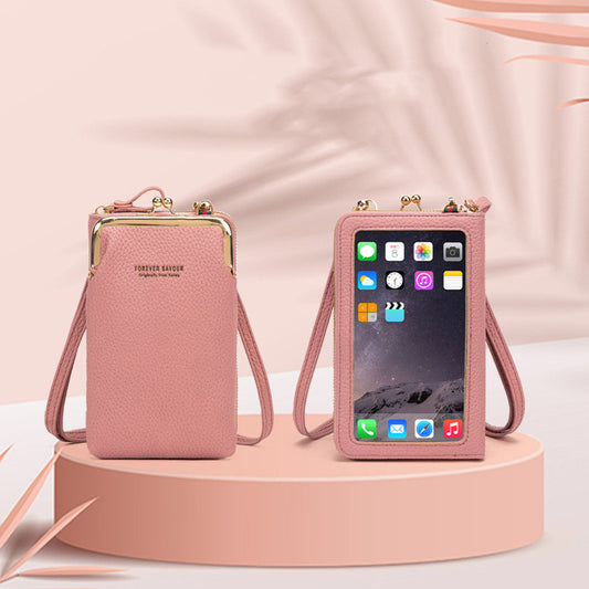 Cartera de mano 2 en 1 de PU para mujer - Multifunción 200 g