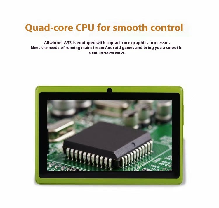 7-inch Tablet with WiFi, Bluetooth, and Internet - Compact Android