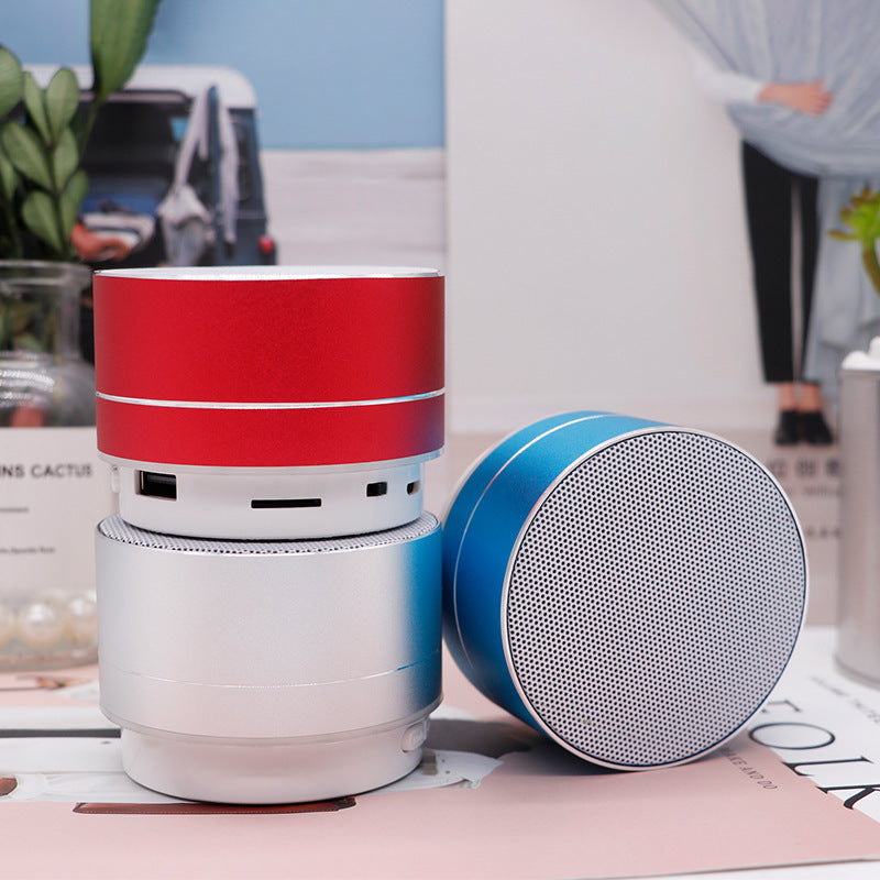 Altavoz Bluetooth portátil A10: mini altavoz inalámbrico con subwoofer y ranura para tarjeta TF
