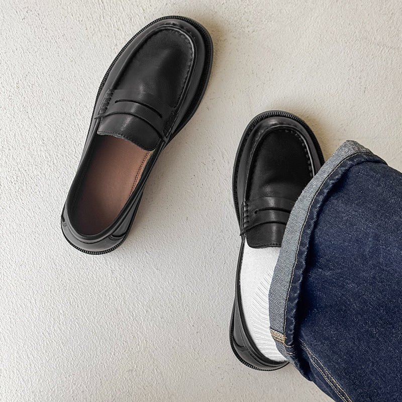 Chaussures Slip-On Homme Rétro - Mocassins Business Casual Polyvalents Élégants