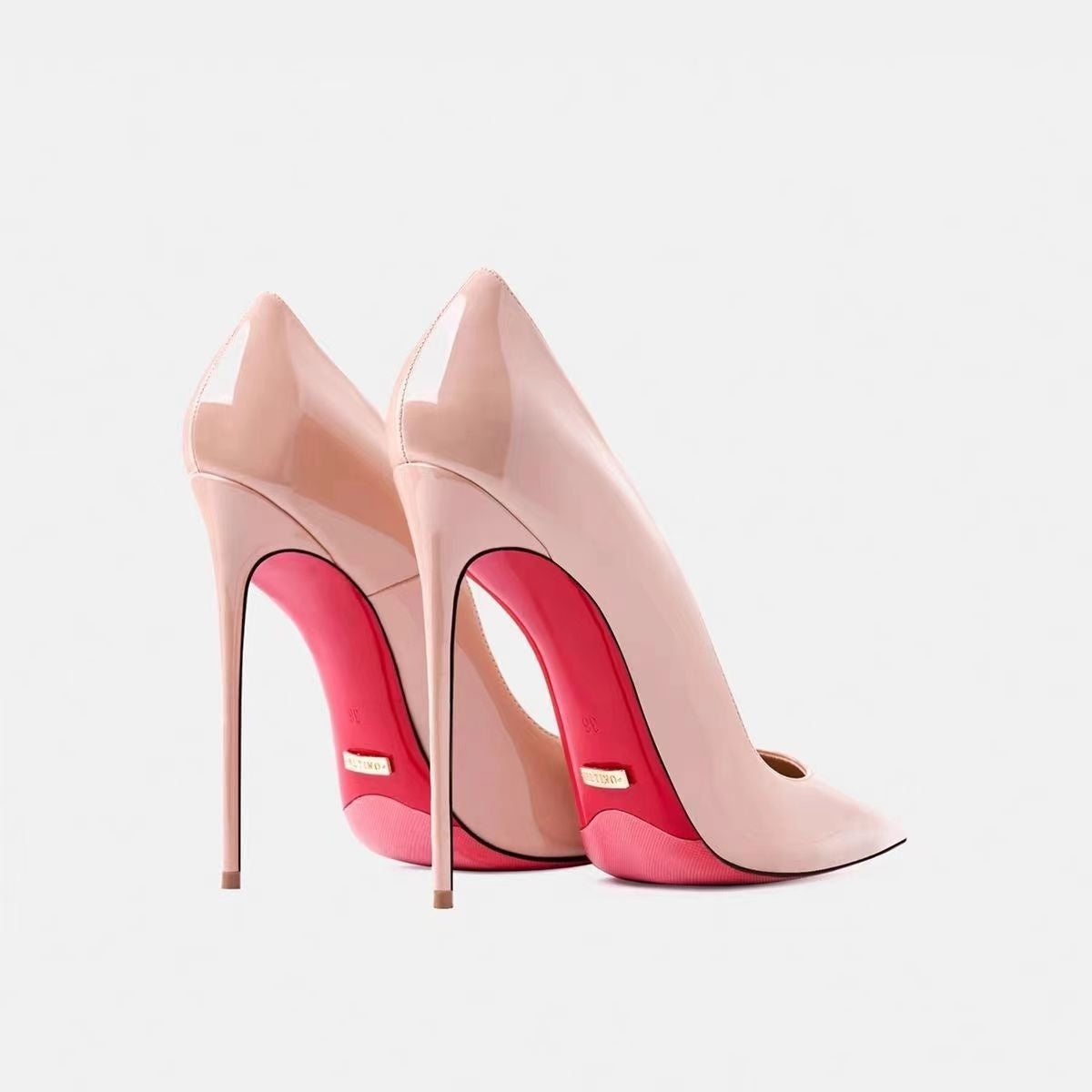Tacones de aguja para mujer de 12 cm - Suela suave y elegante