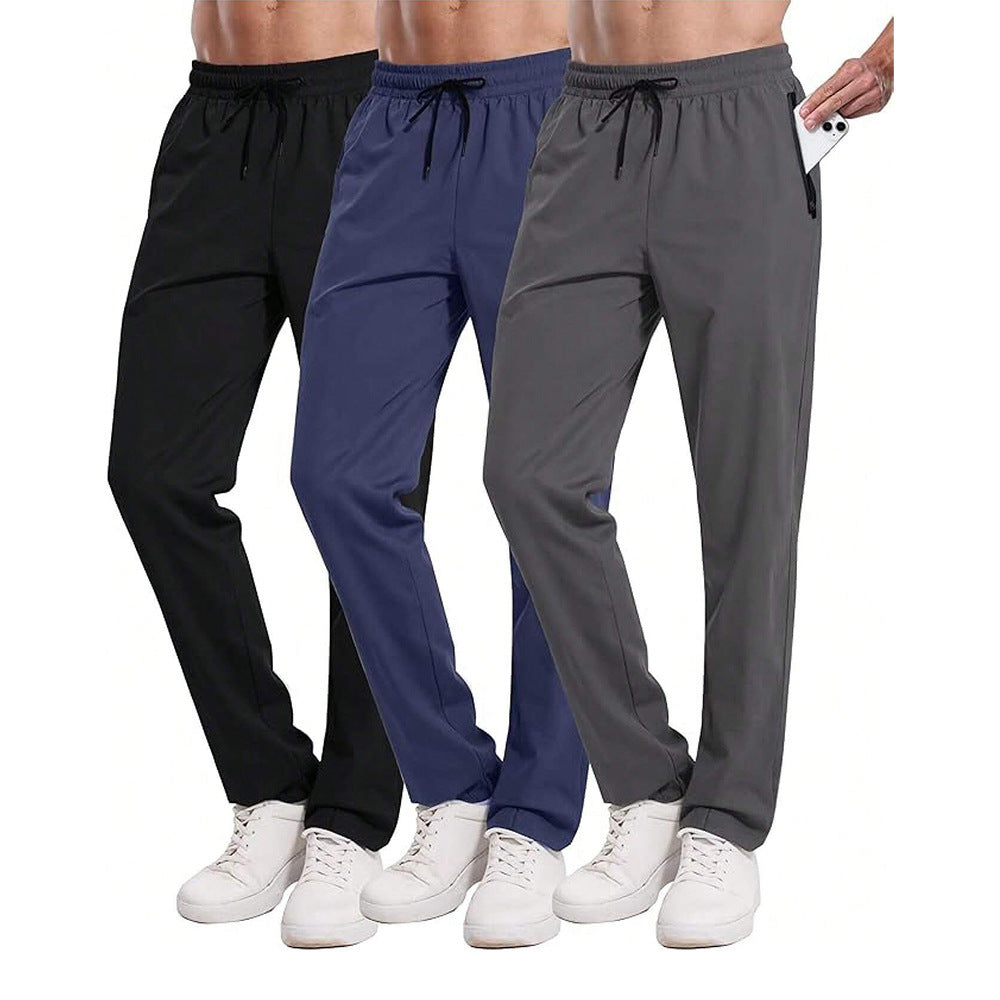 Pantalon Sport Homme Basketball Running Taille Élastique
